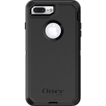 OTTERBOX Defender Series Case for Apple iPhone 8 Plus/7 Plus - Black (77-56825)