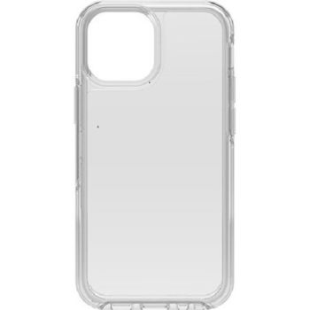 OTTERBOX Apple iPhone 13 mini Symmetry Series Clear Antimicrobial Case - Clear (77-83717), Wireless charging compatible, Ultra-thin design