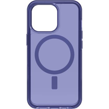 OTTERBOX Apple iPhone 13 Pro Symmetry Series+ Clear Antimicrobial Case for MagSafe - Feelin Blue (77-83640)