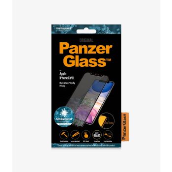 PANZER GLASS Apple iPhone XR/11 - Black - Privacy (P2665) - Screen Protector - Anti-glare coating, Blue light reduction, Original PanzerGlass„