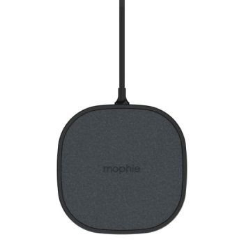 MOPHIE Wireless Charging Pad 15W - Black (401305907), Qi Certified & Approved, Charge Pad