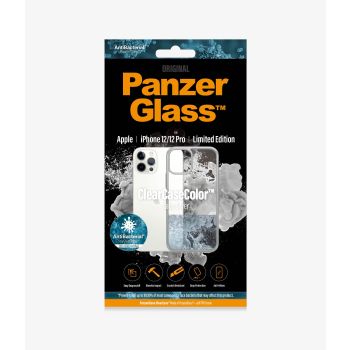 PANZER GLASS ClearCaseColor Apple iPhone 12/12 Pro - Satin Silver Limited Edition (0271) Slim fashionable design