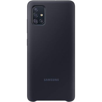 SAMSUNG A51 SILICONE COVER BLACK