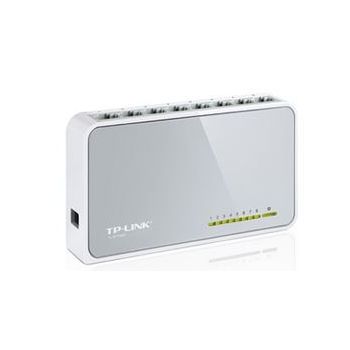 TP-Link SF1008D 8 Port Switch 10/100Mbps Desktop Plastic case