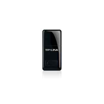 TP-Link TL-WN823N N300 Mini Wireless N USB Adapter 2.4GHz (300Mbps) 1xUSB2 802.11bgn Internal Antenna Mini-sized design WPS button