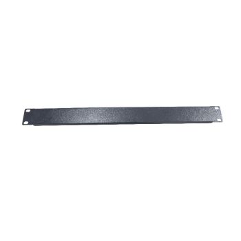 LDR 1U 19' Blanking Panel - Rack Mountable 19' - Black Metal Construction