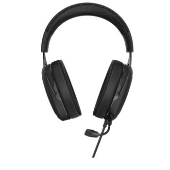 Corsair HS60 PRO Carbon STEREO 7.1 Surround, memory foam, Discord Certified, PC and Console compatible Gaming Headset