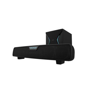 EDIFIER G7000 DTS Surround Sound Wireless Subwoofer Gaming Speakers -BT/Black/DTS Surround Sound/RGB/5.8Ghz Wireless Subwoofer/Optical input/Gaming