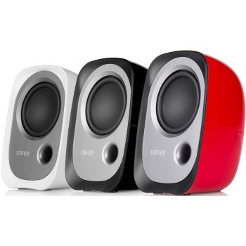 EDIFIER R12U USB Compact 2.0 Multimedia Speakers System (White) - 3.5mm AUX/USB/Ideal for Desktop,Laptop,Tablet or Phone11 x360