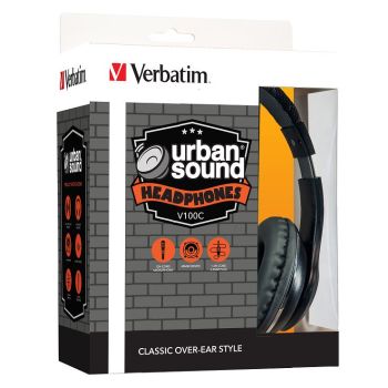 VERBATIM Stereo Headphone Classic - Black