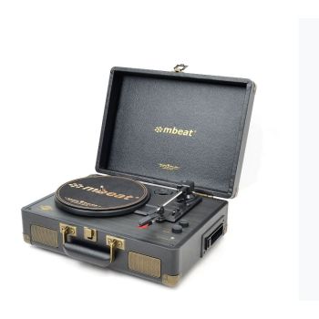 MBEAT Uptown Retro Bluetooth Turntable & Cassette Player