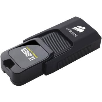 CORSAIR Flash Voyager Slider X1 128GB USB 3.0 Flash Drive - Capless Design Read 130MBs Plug and Play