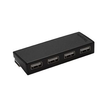 TARGUS 4-Port USB Hub Black - Compatible with PC and MAC