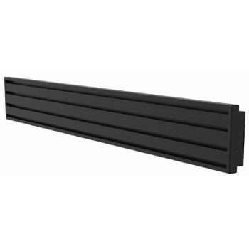 Atdec ADB-R125-B 1.25m rail - horizontal mounting rails