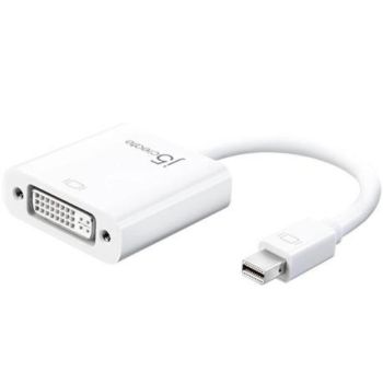 J5create JDA132 Mini DisplayPort MDP to DVI Adapter