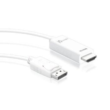 J5create JDC158 4K DisplayPort DP to HDMI 1.8m Cable