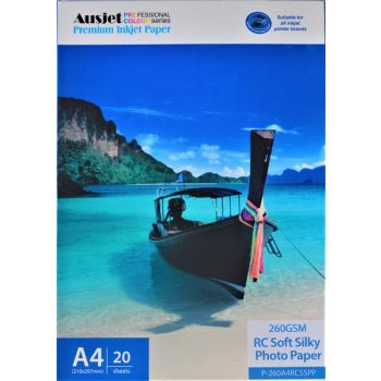 260gm A4 RC Rough Silky Photo Paper 20 sheets