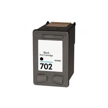 HP Compatible 702 Black Remanufactured Inkjet Cartridge