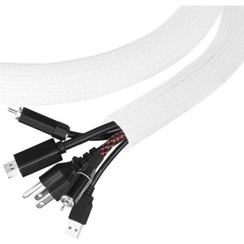 Cable Management Sleeve, White