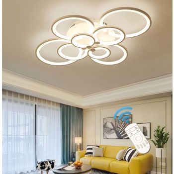 Modern LED Flush Mount, Lighting Fixture