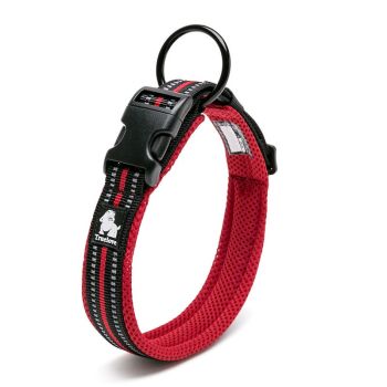 Heavy Duty Reflective Collar Red 2XS