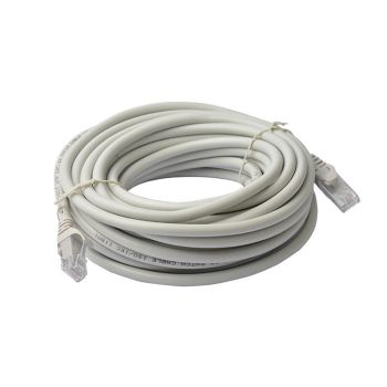 AKY CAT6A 10M METRE GREY GIGABIT NETWORK PATCH LEAD (CAT5E/CAT6)