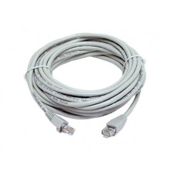 AKY CAT6A 5M METRE GREY GIGABIT NETWORK PATCH LEAD (CAT5E/CAT6)