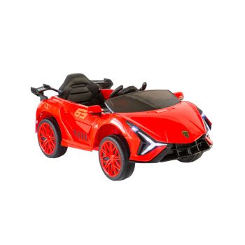 Ferrari Inspired 12V Ride-on Electric Car with Remote Control - Red