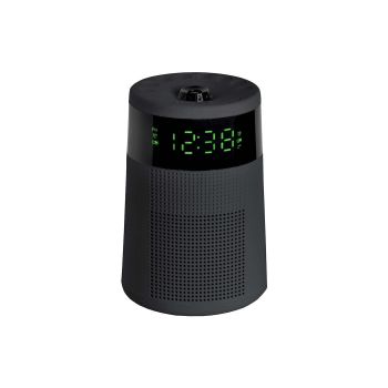 Sleek Projector Alarm Clock & Radio - Projects the Time onto the Ceiling