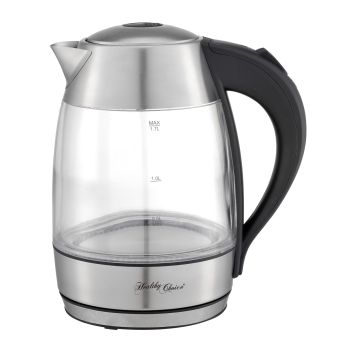 1.7 Litre Glass Kettle with 360 degrees Rotational Base