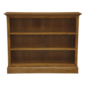 Tasmania Half Size Bookcase - Large (Light Pecan)