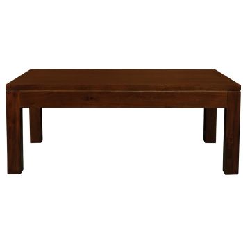 Amsterdam Solid Mahogany Timber Coffee Table  (Mahogany)
