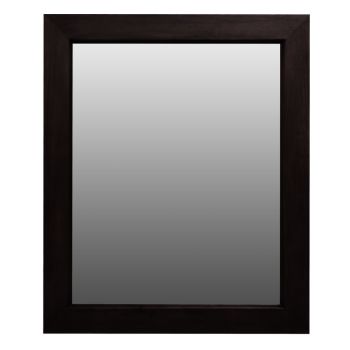 Ascot Solid Mahogany Timber Mirror (Chocolate)