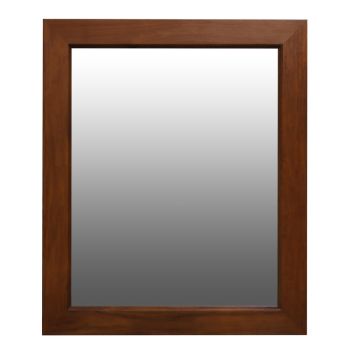 Ascot Solid Mahogany Timber Mirror (Mahogany)