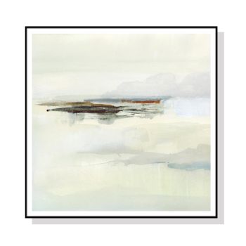 Wall Art 60cmx60cm Atmospheric Edge Black Frame Canvas