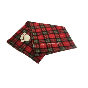 Red Tartan Dog Blanket