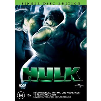 Hulk DVD