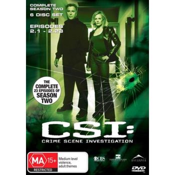 CSI: Crime Scene Investigation - Season 02 DVD