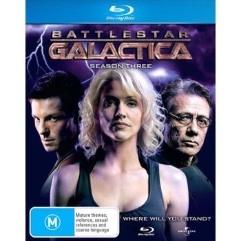 Battlestar Galactica - Season 03 - Slimline Packaging Blu-ray