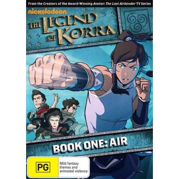 Legend Of Korra - Air - Book 1 DVD