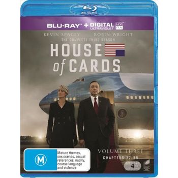 House Of Cards - Season 3 Blu-ray