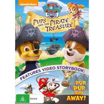 Paw Patrol - Pups And The Pirate Treasure DVD