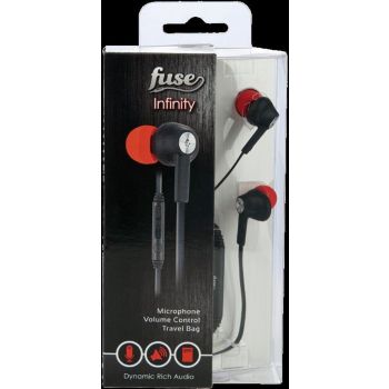 Fuse Infinity: Black Headphones