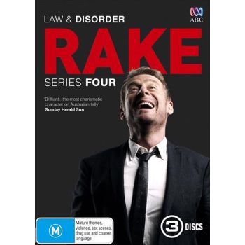 Rake - Series 4 DVD