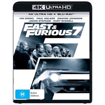 Fast and Furious 7 | Blu-ray + UHD UHD