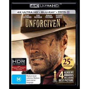 Unforgiven - 25th Anniversary Edition | Blu-ray + UHD + UV UHD