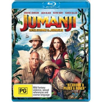 Jumanji - Welcome To The Jungle Blu-ray