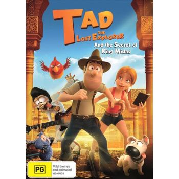 Tad The Lost Explorer And The Secret Of King Midas DVD