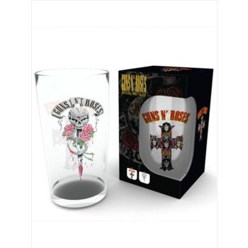 Guns n Roses Logo Large Glass