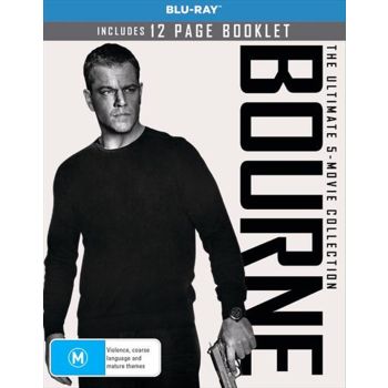 Bourne Identity / The Bourne Supremacy / The Bourne Ultimatum / The Bourne Legacy / Jason Bourne Blu-ray